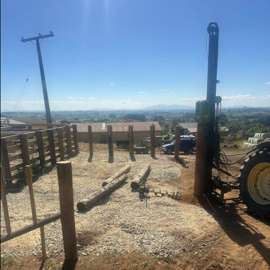 Cattleyards Post Ramming