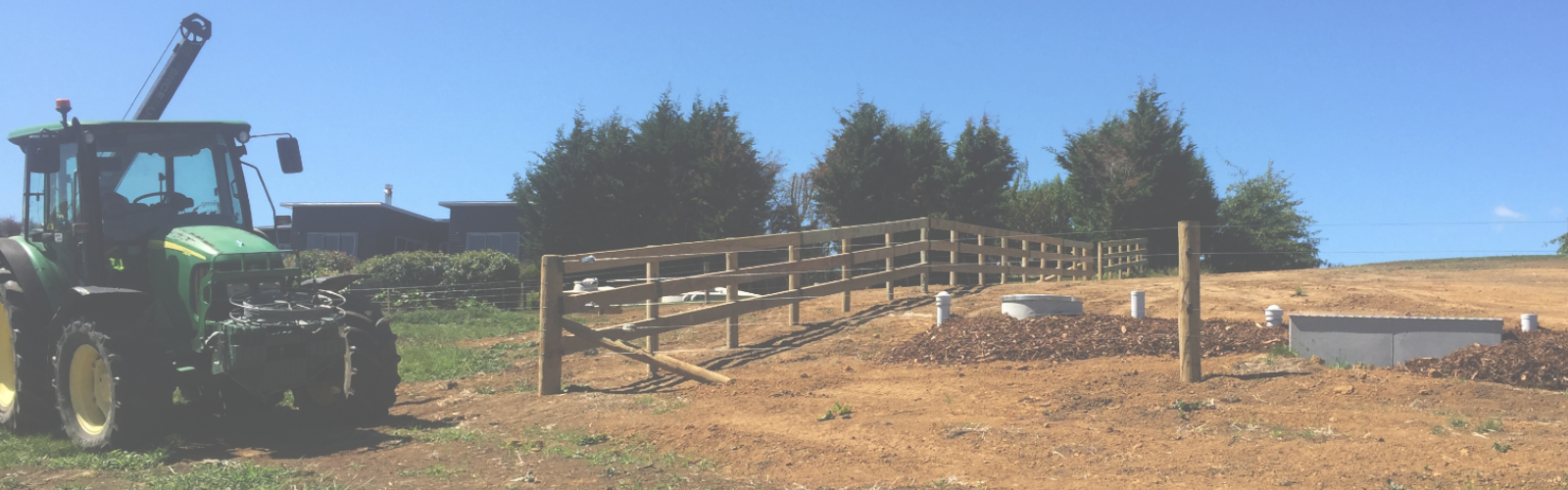 Tractor and Fence Waikato
