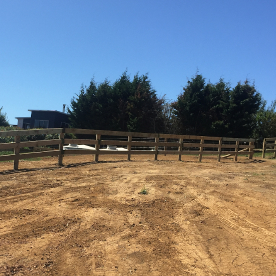 Post and Rail Fence New