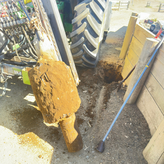 Cattleyards Post Ramming