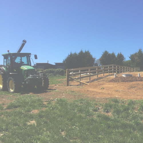 Tractor and Fence Waikato